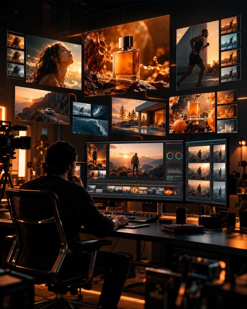 AI Commercial production